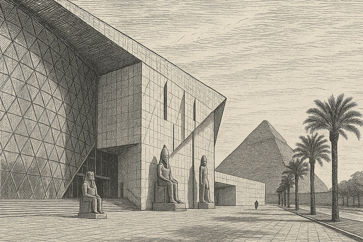 O Grande Museu Egípcio: uma nova casa para a história dos faraós